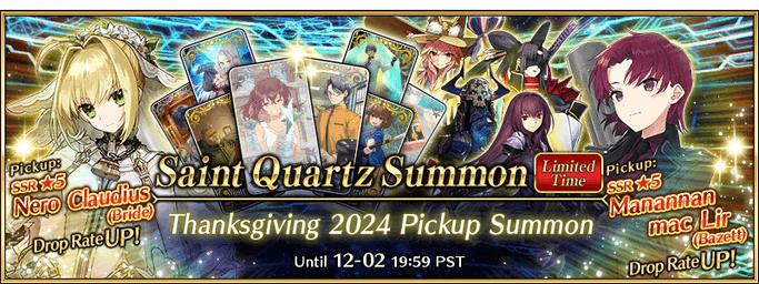 Thanksgiving 2024 Pickup Summon